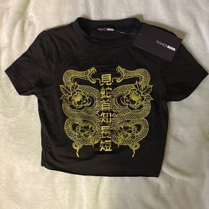 🐍 Fashion Nova - Snake Crop Top 🐍